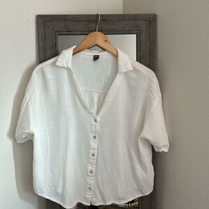 White button down shirt